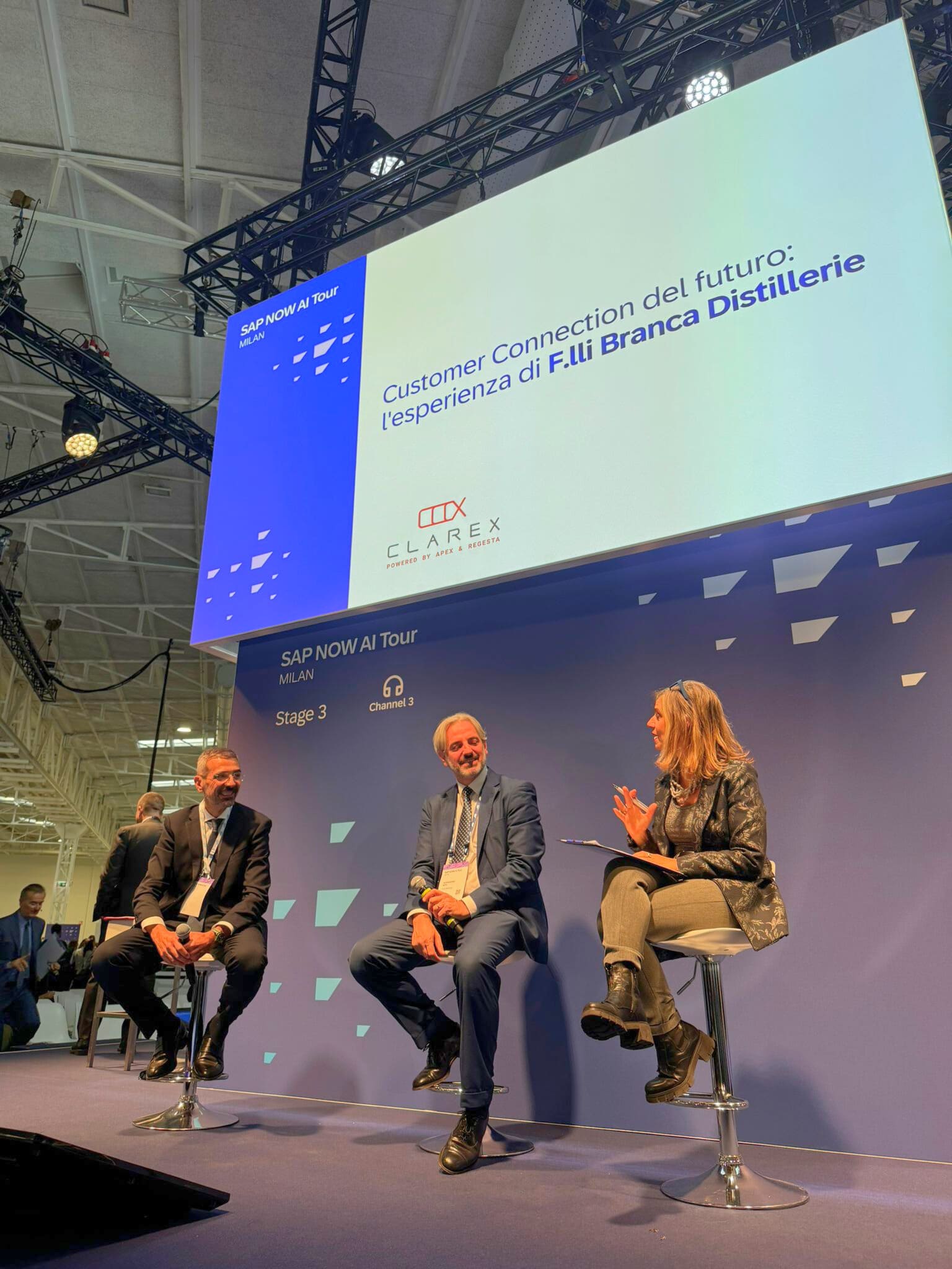 Clarex con Fratelli Branca Distillerie – SAP NOW 2025 Clarex con Fratelli Branca Distillerie - SAP NOW 2025