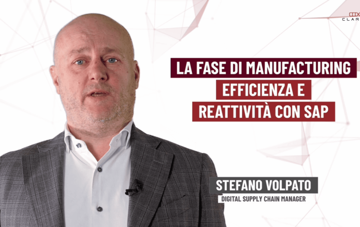 SAP design to operate - fase di manufacturing